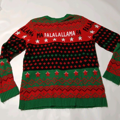 Holiday Time Weihnachtspullover Mädchen Gr. 18 Lamas rot - Bild 6 von 8