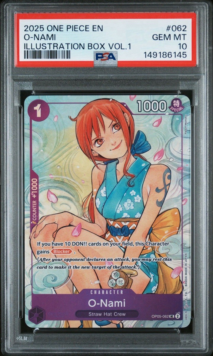 O-Nami (Illustration Box Vol.1) OP05-062 One Piece Promotion Cards