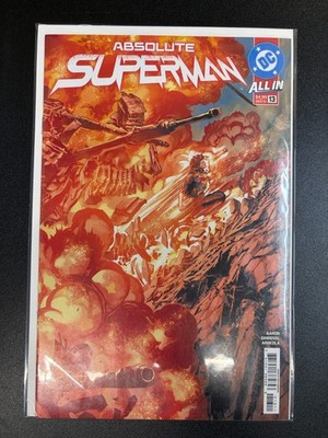 Absolute Superman #13 1st Print Rafa Sandoval Cover A DC 2026 Jason Aaron 9.6
