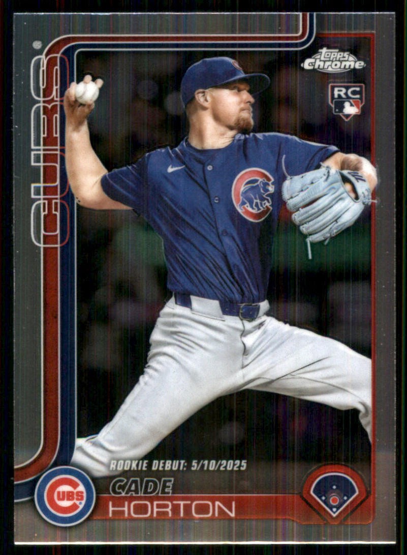 2025 Topps Chrome Update #USC102 Cade Horton Chicago Cubs 57521