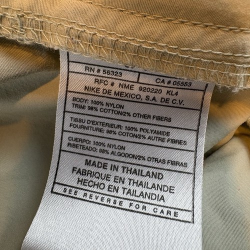 Vintage Nike Golf Pullover Men’s XL Windbreaker Jacket Y2K Outdoor Beige 90s - Picture 12 of 16