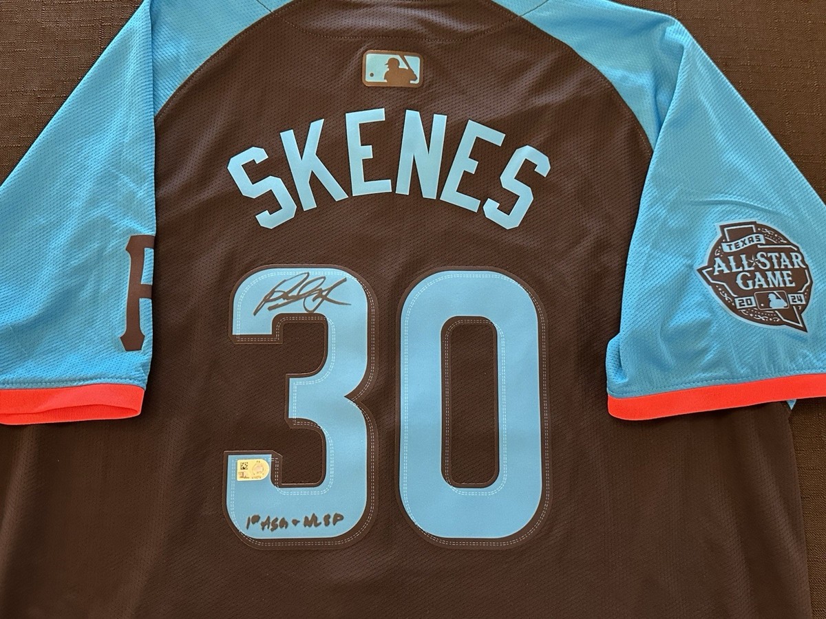 Paul Skenes Signed Authentic 2024 All Star Jersey Autographed