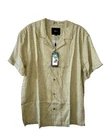 RAILS Men's Size L Amalfi Painted Tile Matcha Green Hawaiian Shirt NWT $138