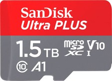 SanDisk - Ultra PLUS 1.5TB microSDXC UHS-I Memory Card