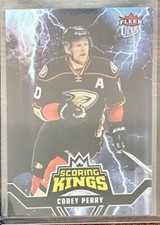 Corey Perry 2016-17 Fleer Showcase Hockey Scoring Kings #SK8
