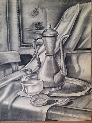 アート・デザイン・音楽 The Still Life: In Product Presentation Alex Stavenitz Still Life unsigned drawing | eBay