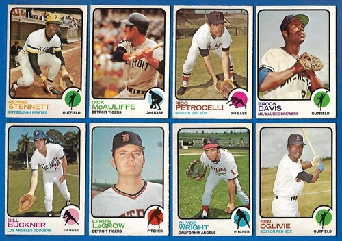 1973 OPC 73 O PEE CHEE MLB BASEBALL CARD ERROR & VARIATION 265-396 SEE LIST - Picture 194 of 249