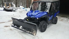 2016-2025 Yamaha YXZ 1000R -  HD 72" Snow Plow Kit with a Straight Plow Blade