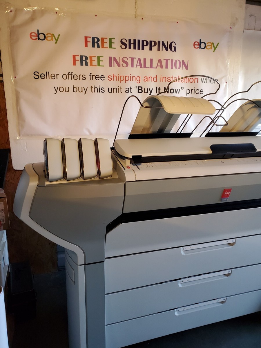 OCE COLORWAVE 700 WIDE FORMAT POSTER PRINTER, FREE DELIVERY and