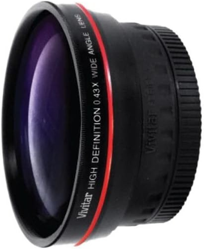 0.43x Digital Wide Angle Lens for Panasonic DMC-FZ38 DMC-FZ35 DMC-FZ28 FZ18 - Picture 3 of 4