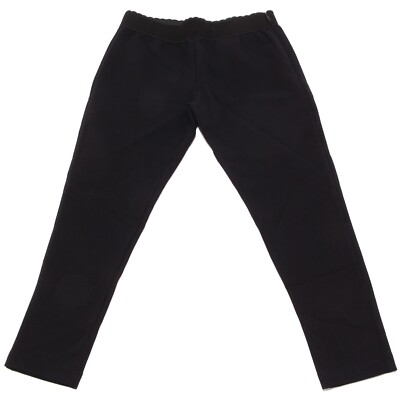 0980W baby leggings DOLCE & GABBANA black viscose/wool pant kid