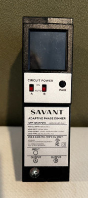 Savant Power GPM-QP2APD10-21 QO FPD Lighting Module PON Used - 0112