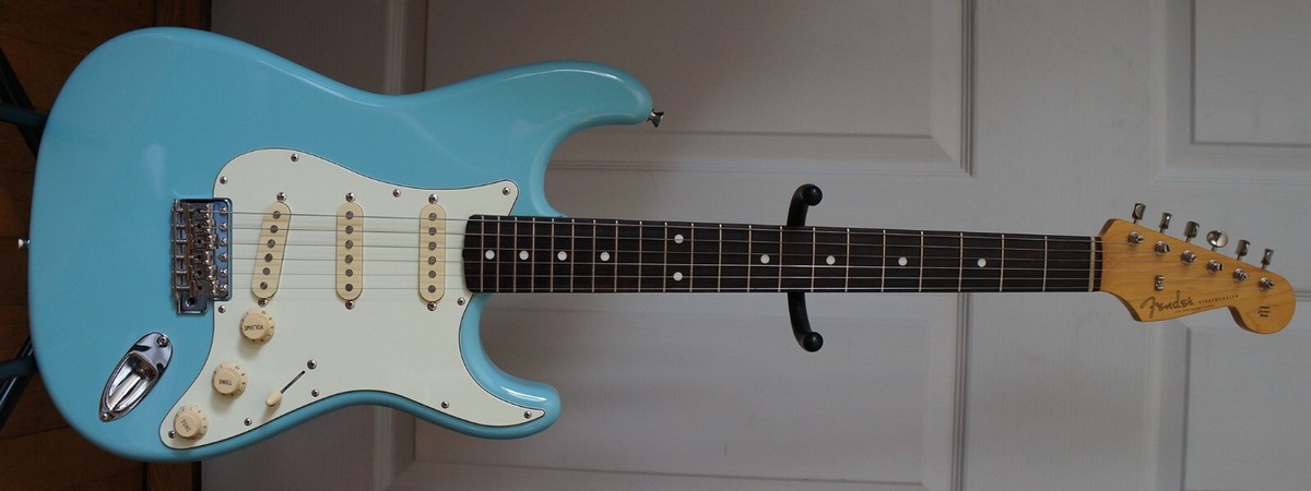 Fender Japan ST-62 Vintage Reissue Stratocaster MIJ SBL Rare