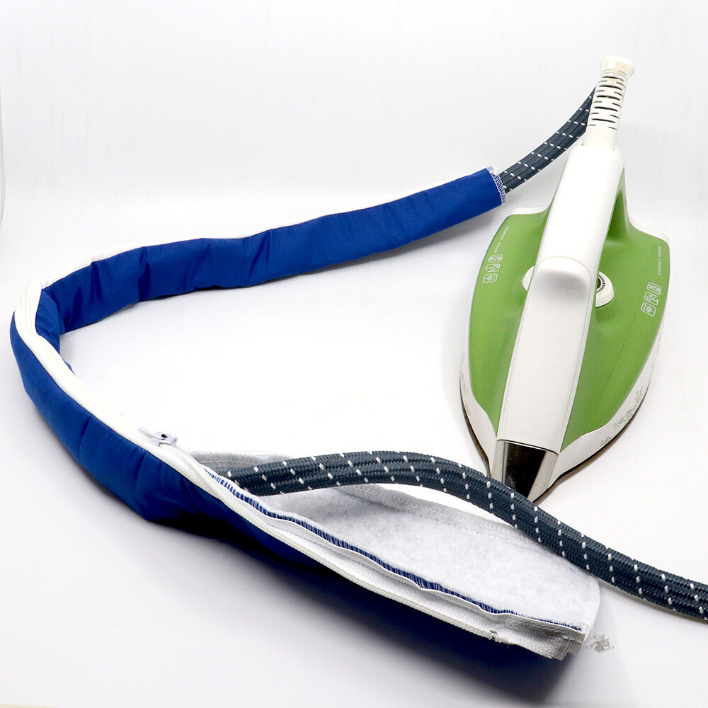 Copricavo Protezione con Cerniera Lunghezza 83 cm per Ferri da Stiro Vari Colori