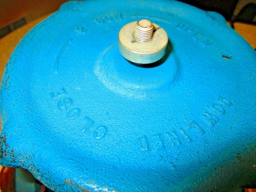 Diaphragm Valve DOW 2" 150 Flanged Saran Lined Iron Body EPDM Diaphragm - Picture 2 of 12