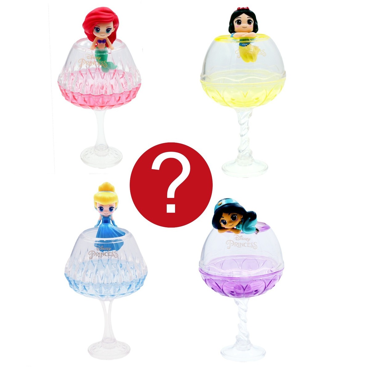 Takara Tomy Disney Princess Glass Gashapon Capsule Toy