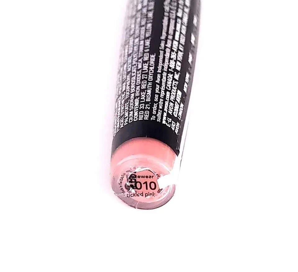 Brillo de labios color líquido Avon Glazewear 0,15 oz-rosa cosquilleado sellado vintage 2007💕 Foto 3 de 4