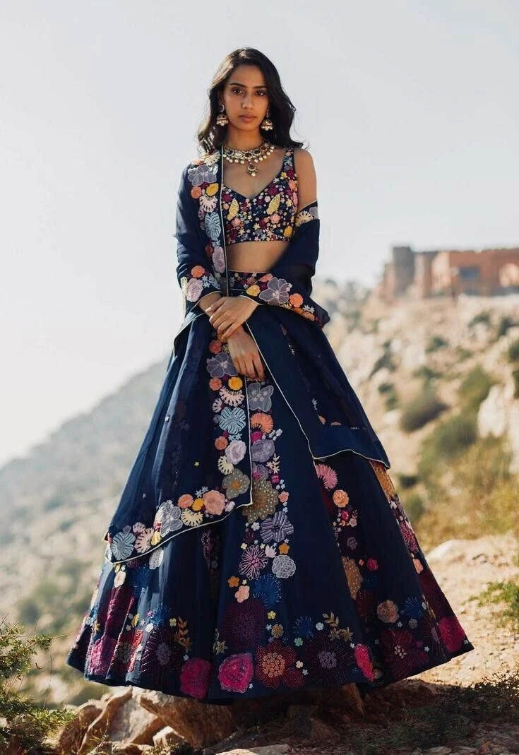 Stylish lehenga best sale dress