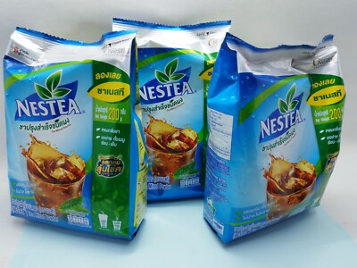 TeaMix Nestea Unsweetened Instant Nestle Instant Powder No Sugar 3x200 Grams