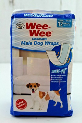 wee wee wraps for dogs