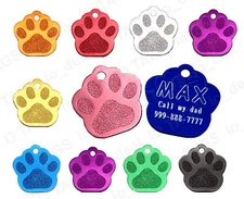 Personalized Pet ID Tag, Dog Tag, Cat Tag, Custom Cat Tag, Easy to Read, Pet Tag