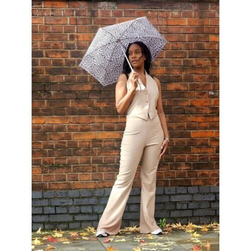 Fulton Tiny Umbrella - Classic Leopard - BNWT - Picture 3 of 5