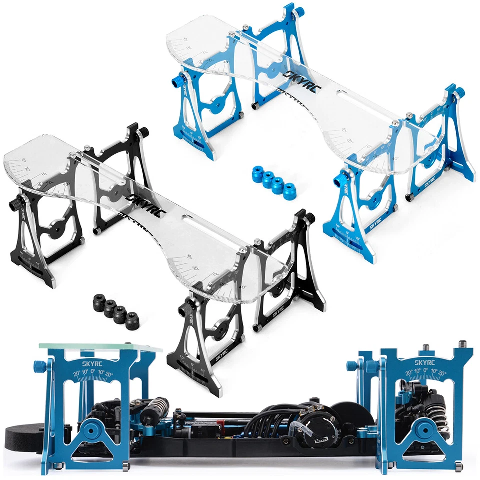 SkyRC Chassis Setup System For 1/10 RC Touring Car Camber Caster Toe Gauge - Image 3 of 4