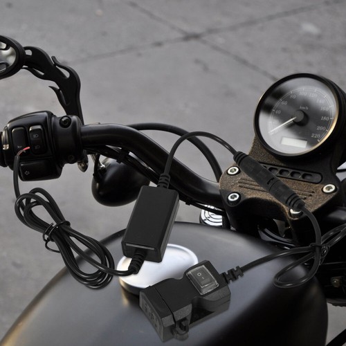 Dual Port USB Charger Motorcycle Charging Device Stations for Multiple Devices - 第 9/12 張圖片