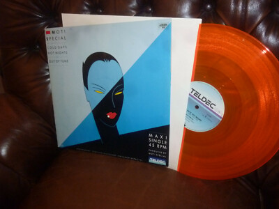 Maxi 12'' Moti Special, Cold Days Hot Nights, Teldec 6.20384 Orange Vinly 1985