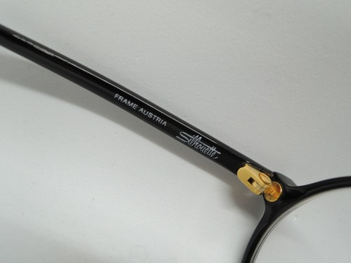 SILHOUETTE Austria Black Round Harry Potter M2119 /20 C0091 Eyeglasses 45-22-140 - Picture 4 of 11