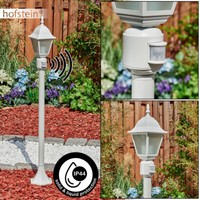 Bewegungsmelder Garten Einfahrt Beleuchtung AußEn Wege Lampe Steh Leuchte Weiß