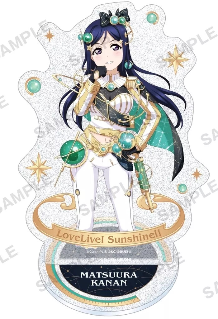 Acrylic Stand Panel Kanan Matsuura Kirarin Aqours Space Ver. Love Live School Id