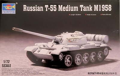 1/72 Trumpeter 07282: T-55 M1958