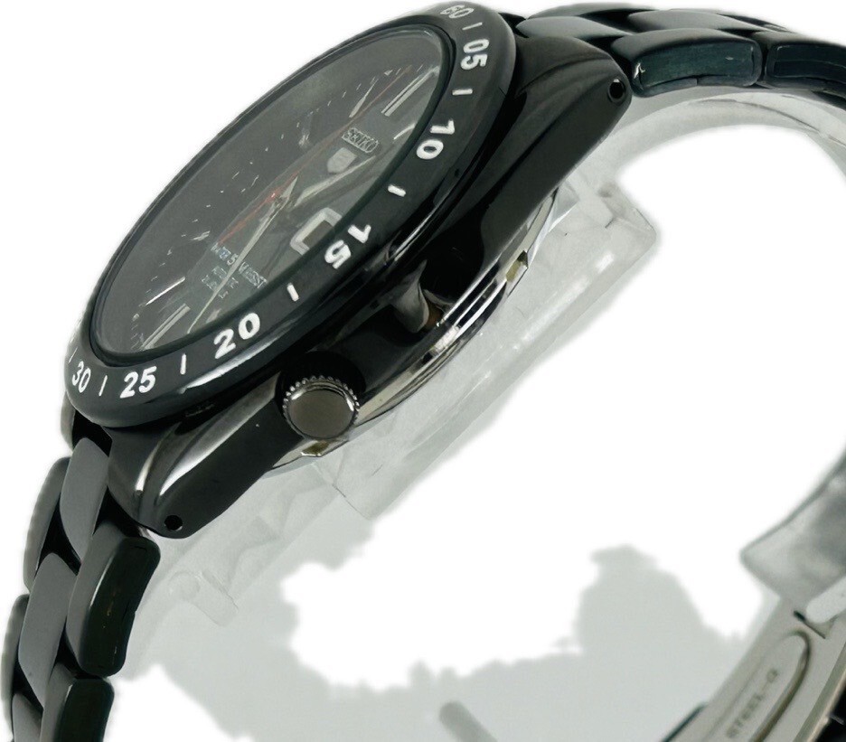 Seiko 5 7S26-02T0 SNKE03 Black Black Dial Automatic Mens Watch