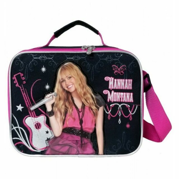 Disney Hannah Montana Insulated Lunchbox Lunch Bags Tote Purse Girls