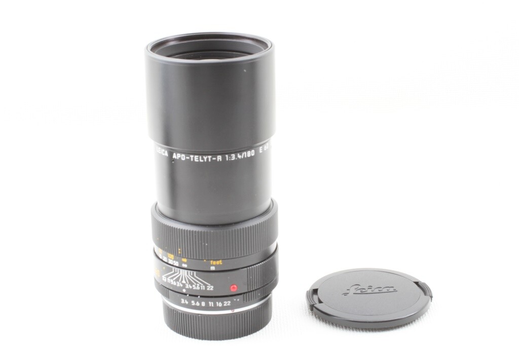 LEICA APO-TELYT-R 180mm F/3.4 E60 3-CAM Lens EXCELLENT++ LEICA APO-TELYT-R 180mm F/3.4 E60 3-CAM Lens EXCELLENT++