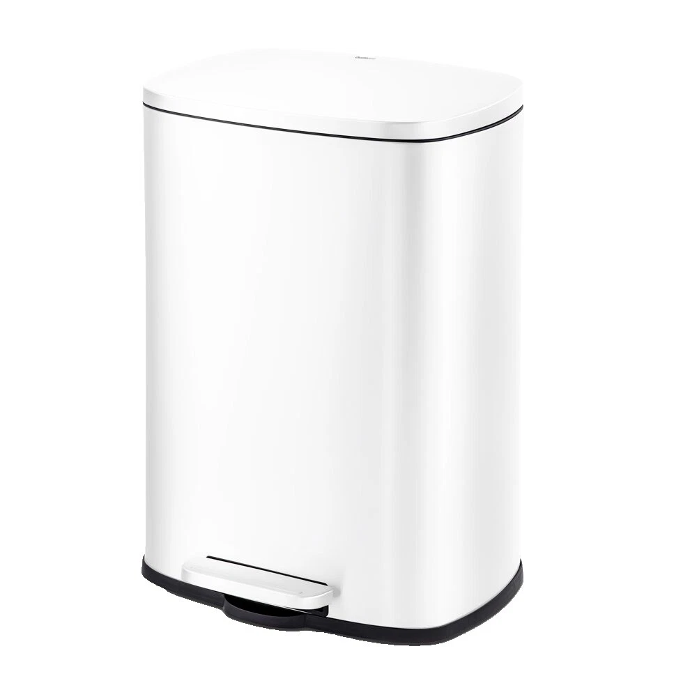 White Household Trash Cans & Wastebaskets