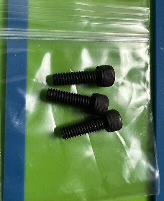 Bob Long G6R – Viti Corpo Principale E Tappo Posteriore (3 Pezzi) – BLACKOUT