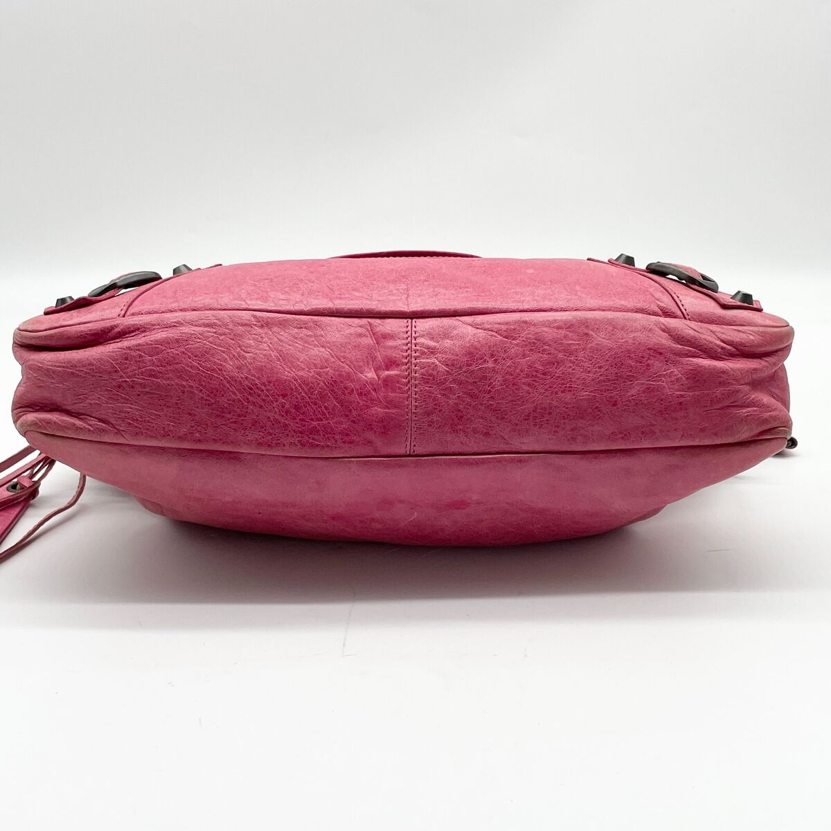 BALENCIAGA The First 2way Handbag Pink Leather 103208 BALENCIAGA The First 2way Handbag Pink Leather 103208
