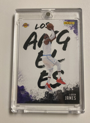 2020-21 NBA Panini Instant My City - LeBRON JAMES #MC-23 1/2390 W/CASE LAKERS