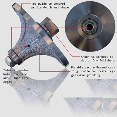 Contractor Diamond Stone Tools Router Bit saw blade Core Drill Pads Granite