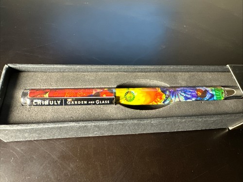 Dale Chihuly persische Decke Glas Kunst Tintenstift in Box. Neu im Karton