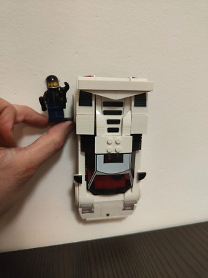 Wandhalterung - Wall Mount - LEGO SPEED Champions Serie + Pilot Wandmontage