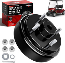 Golf Cart Brake Drum for EZGO TXT 1982-UP Electric and 2-Cycle 1982-1993 Gas, 1