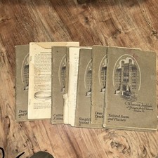 1920s Brooks Picken Woman's Institute Sewing Books Multi Set .  See Description