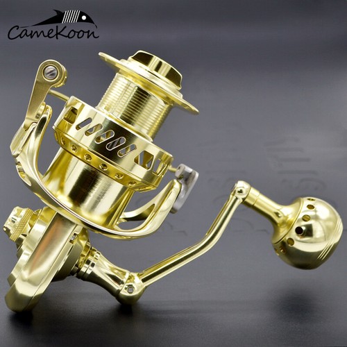 Carrete de jigging giratorio de agua salada CAMEKOON con arrastre de carbono de 38 kg - Imagen 8 de 18