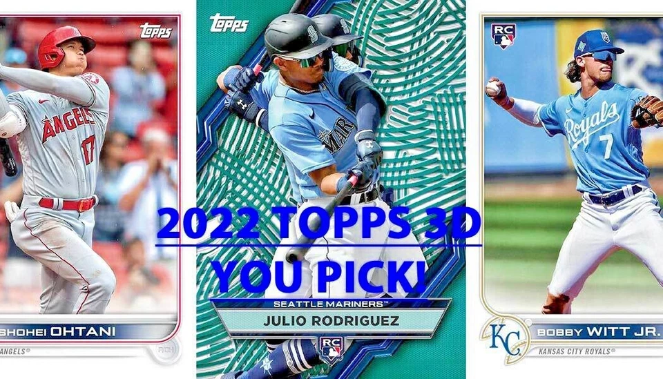 2022 TOPPS ON-DEMAND 3D All Base & Rookie Class Motion BUY MORE & SAVE YOU PICK! - Image 2 of 2