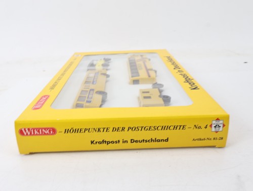 Wiking H0 81-28 Modellauto Kraftpost Deutschland Höhepunkt Postgeschichte 1:87 - Bild 2 von 2