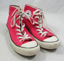 Womens Chuck Taylor Converse Pink Sz 6 Hi-Tops High Tops All Star Sneakers Shoes