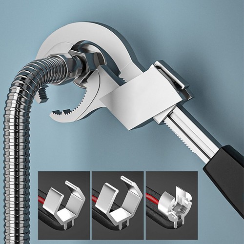 Adjustable Wrench Universal Monkey Spanner Multi-function Plumbing Hand Tools - 第 8/17 張圖片